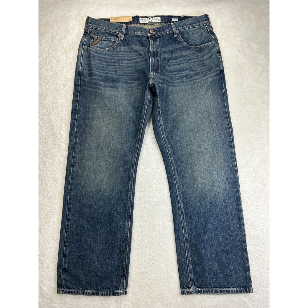 NWT Ariat M5 Slim Swagger Wash Legacy Straight Leg Jeans Mens 40x30 Western